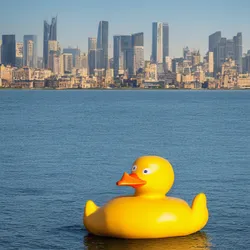 New York Harbor Welcomed a Rubber Duck